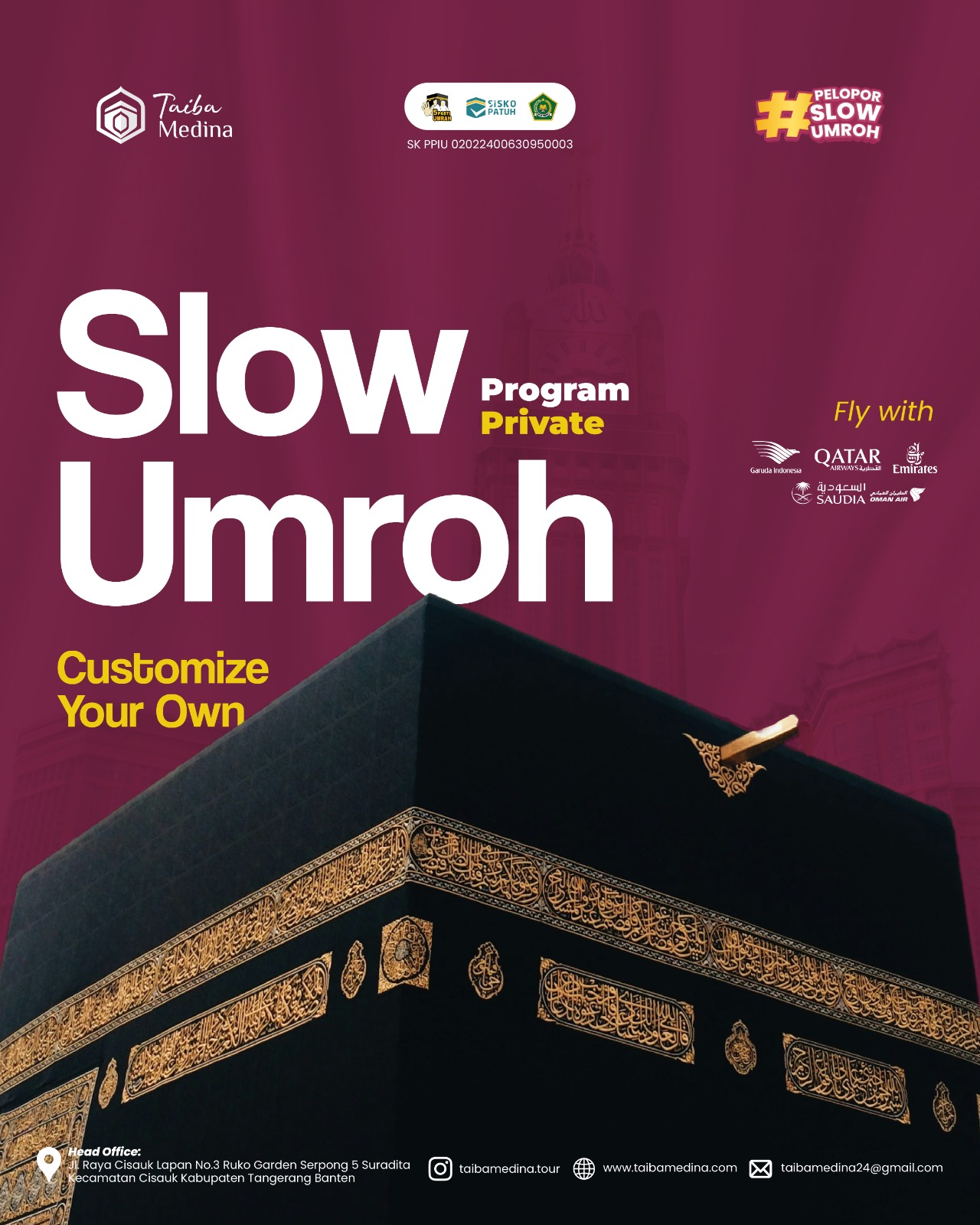 UMROH PRIVATE ANELIA 05 NOV 2026